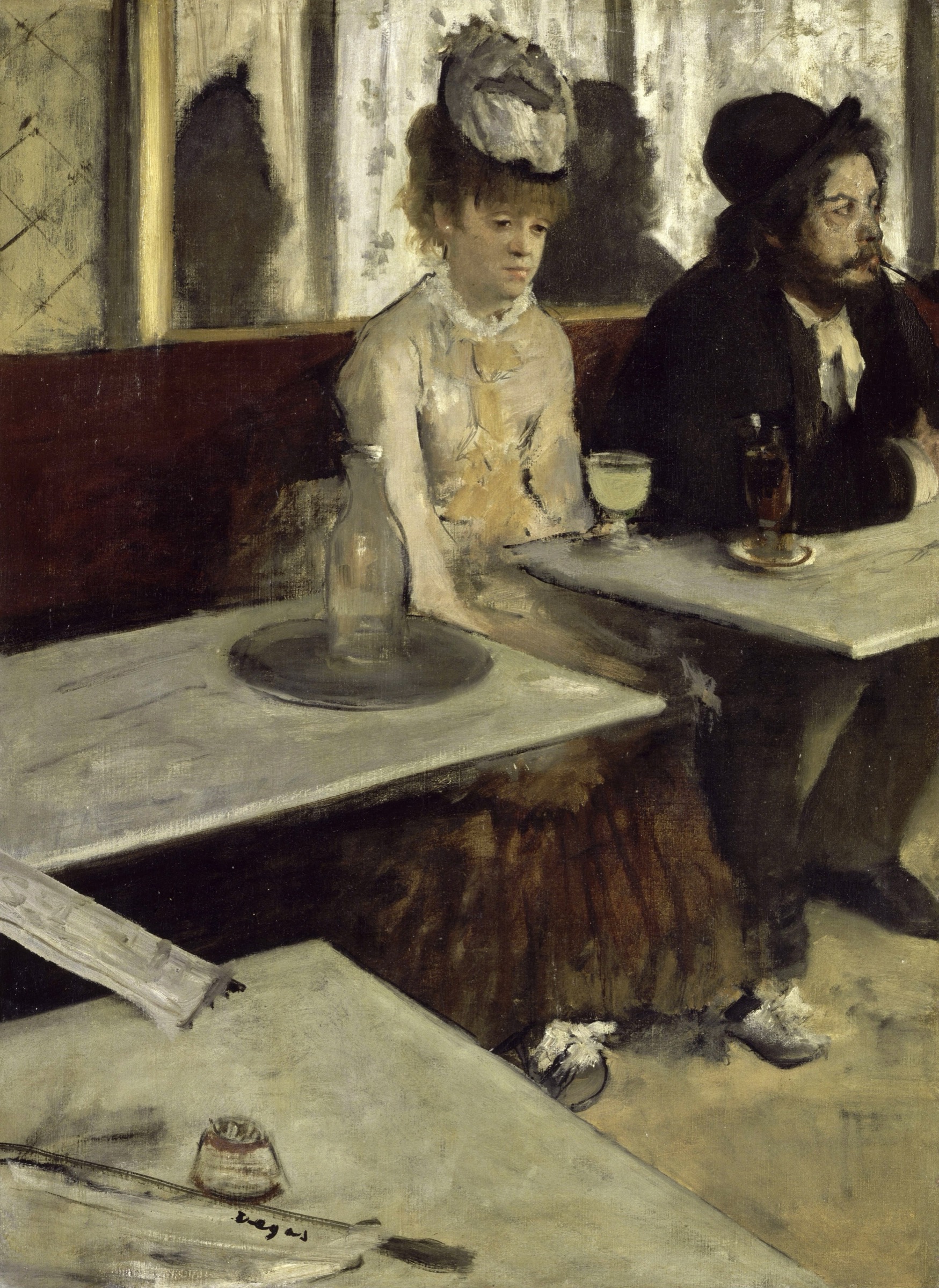 En el café de Edgar Degas