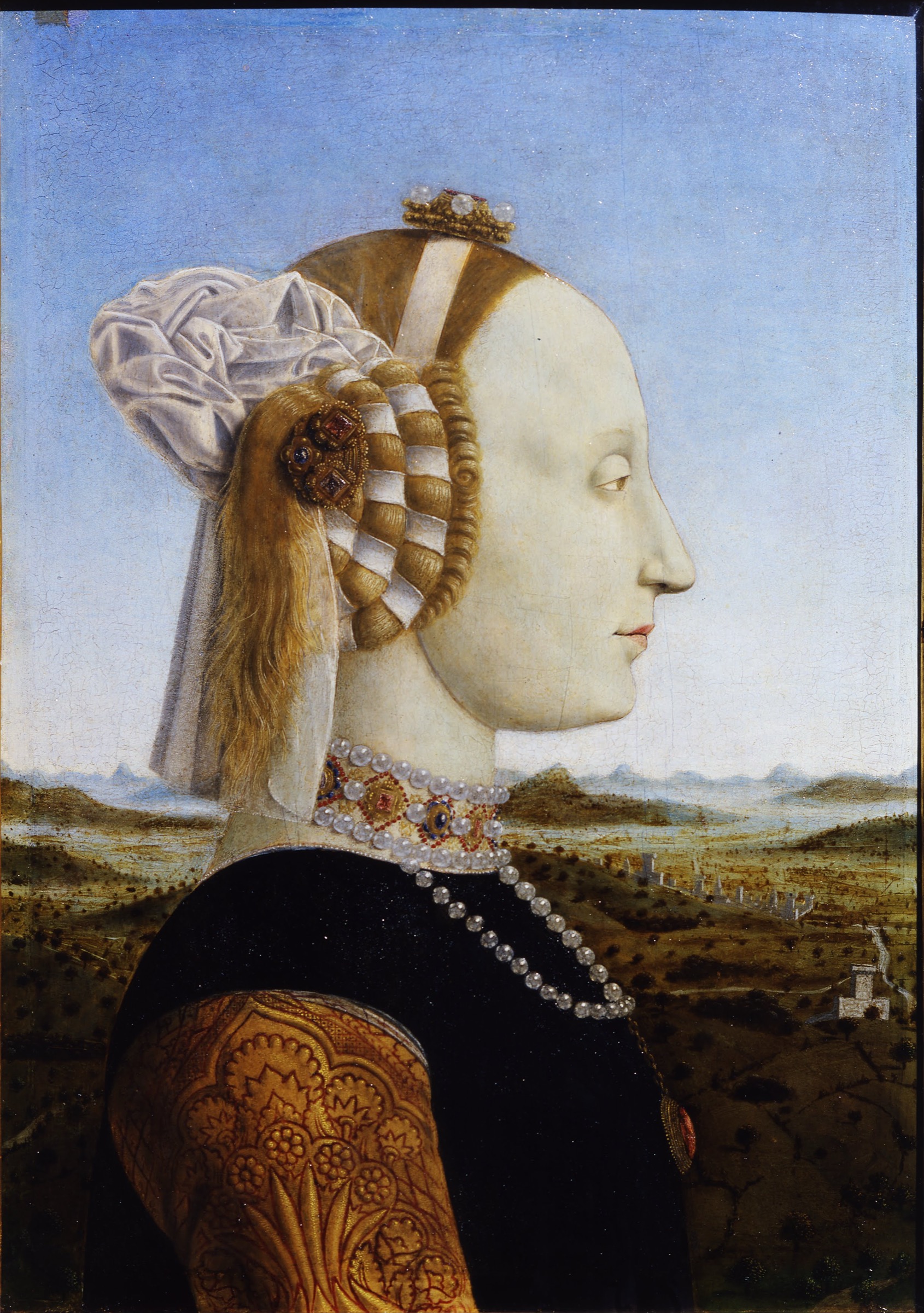 Los duques de Urbino de Piero della Francesca