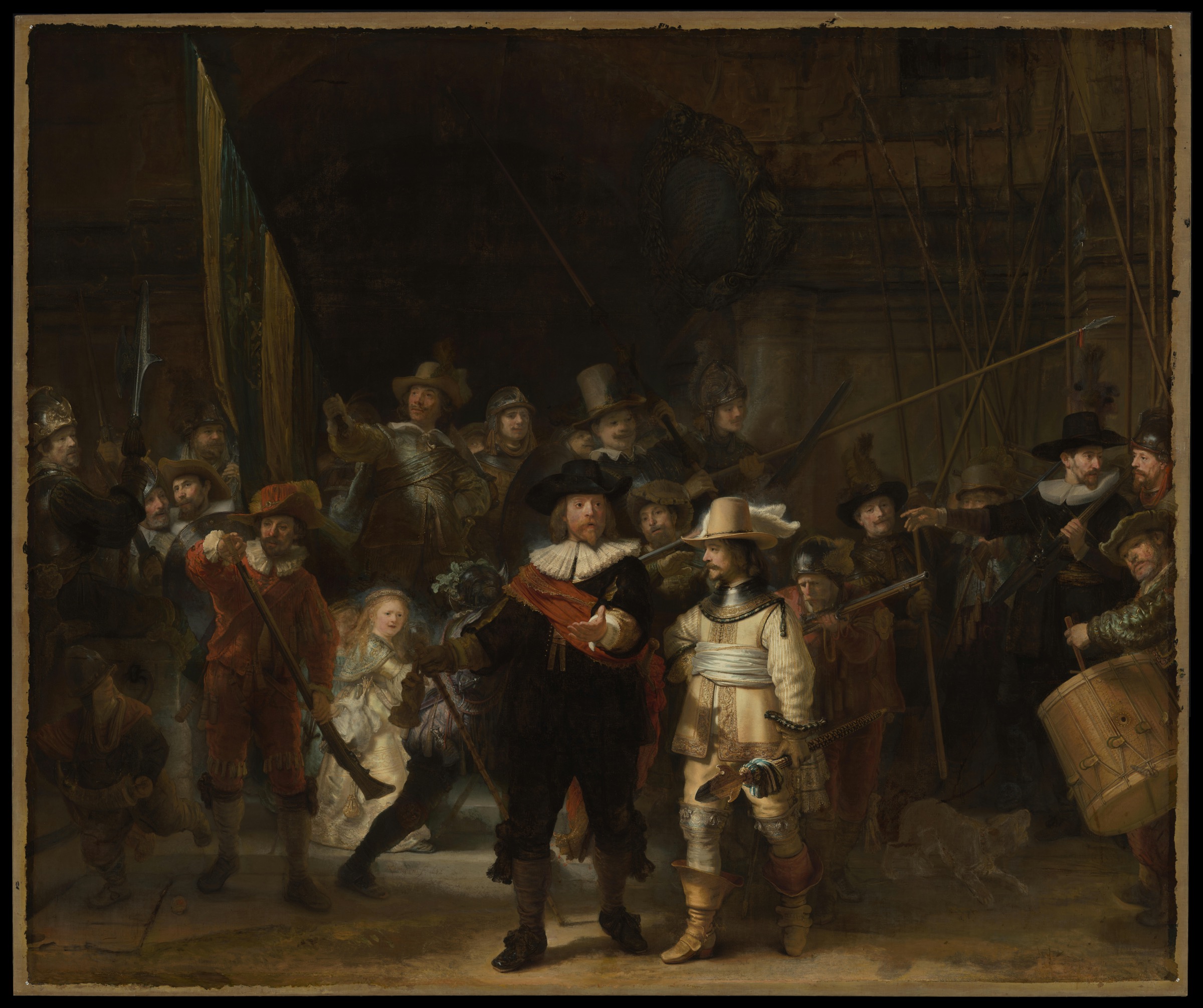 La ronda de noche de Rembrandt van Rijn